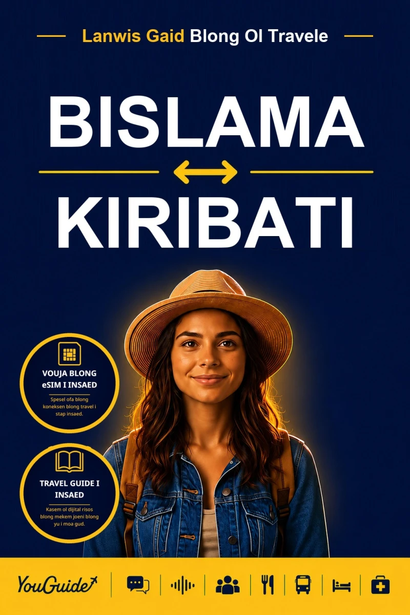 Portada: The Language Guide for Travelers - Bislama to Kiribati