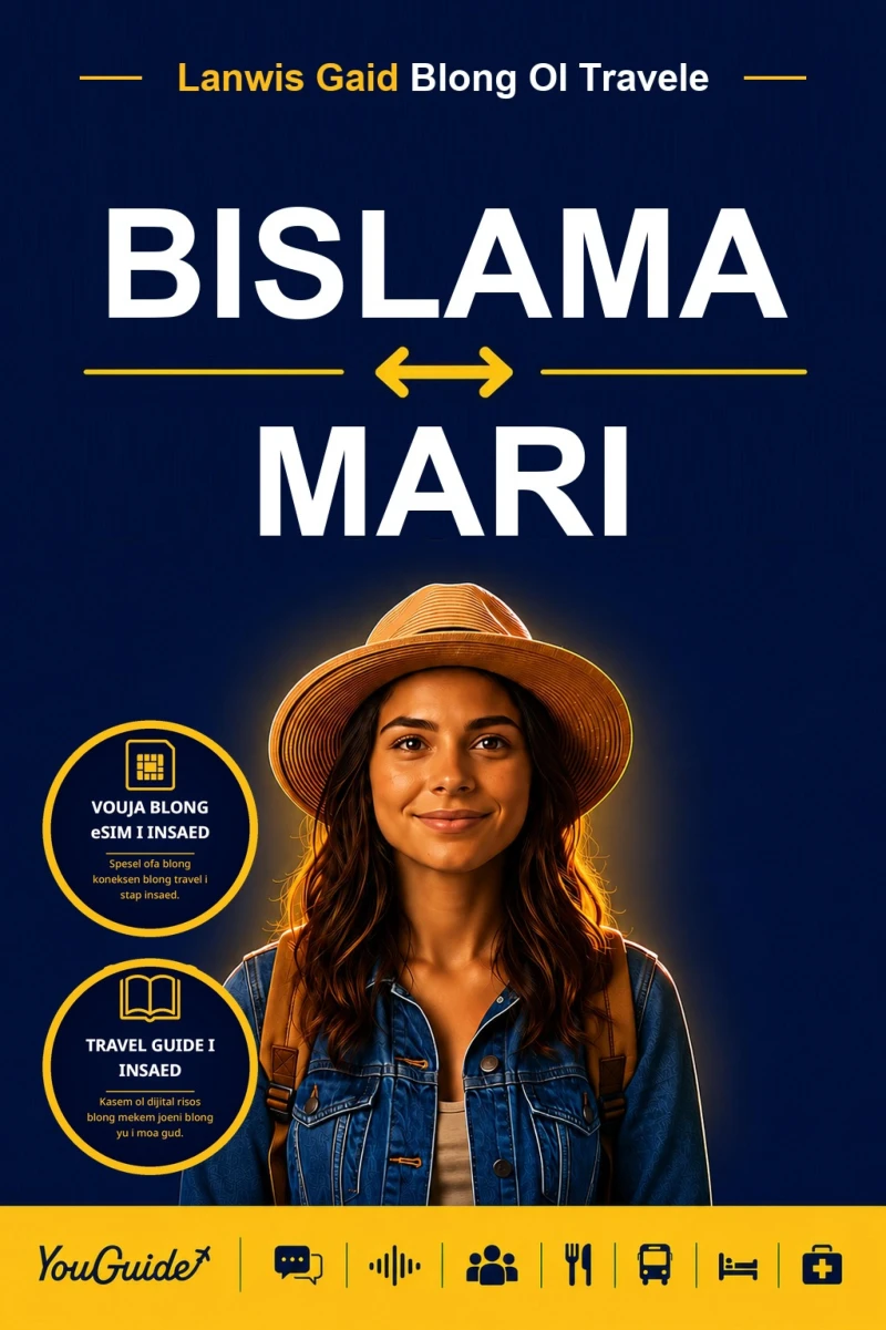 Portada: The Language Guide for Travelers - Bislama to Mari