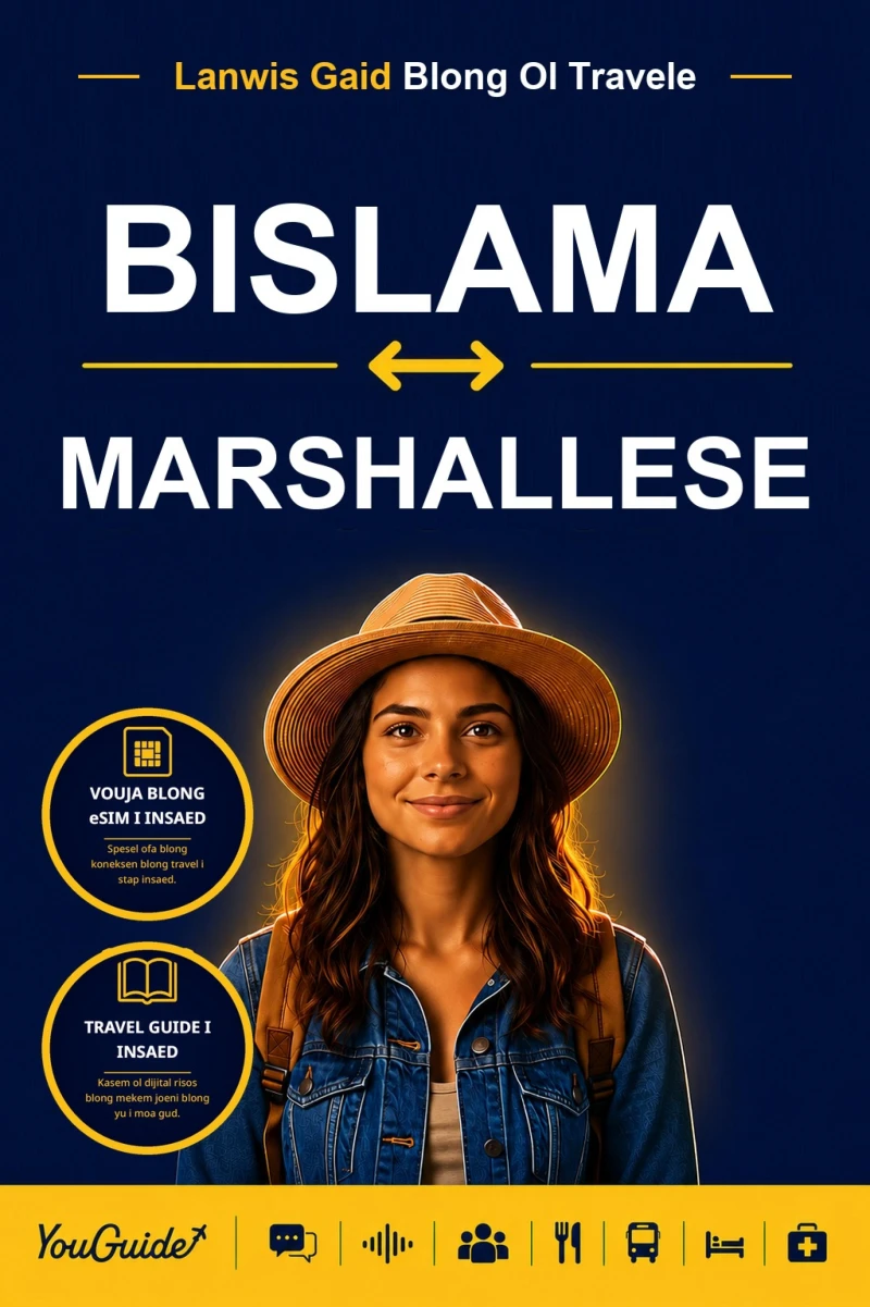 Portada: The Language Guide for Travelers - Bislama to Marshallese
