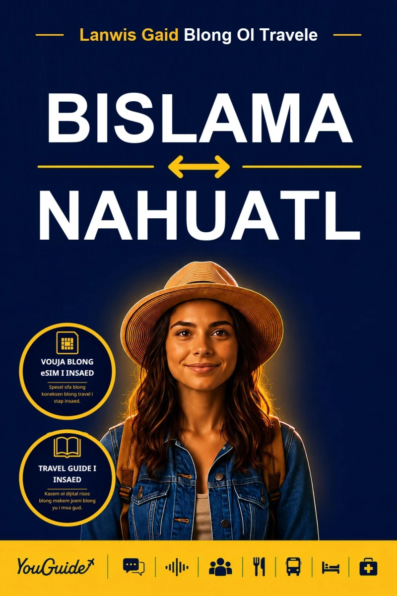Portada: The Language Guide for Travelers - Bislama to Nahuatl