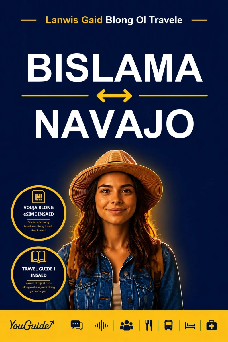 Portada: The Language Guide for Travelers - Bislama to Navajo