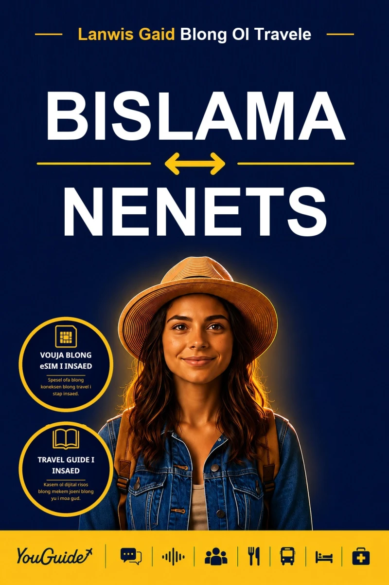 Portada: The Language Guide for Travelers - Bislama to Nenets