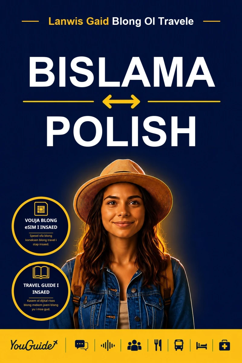 Portada: The Language Guide for Travelers - Bislama to Polish