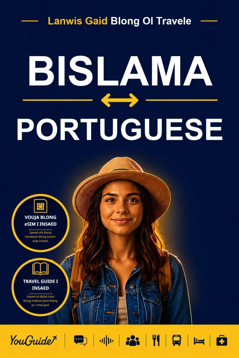 Portada: The Language Guide for Travelers - Bislama to Portuguese