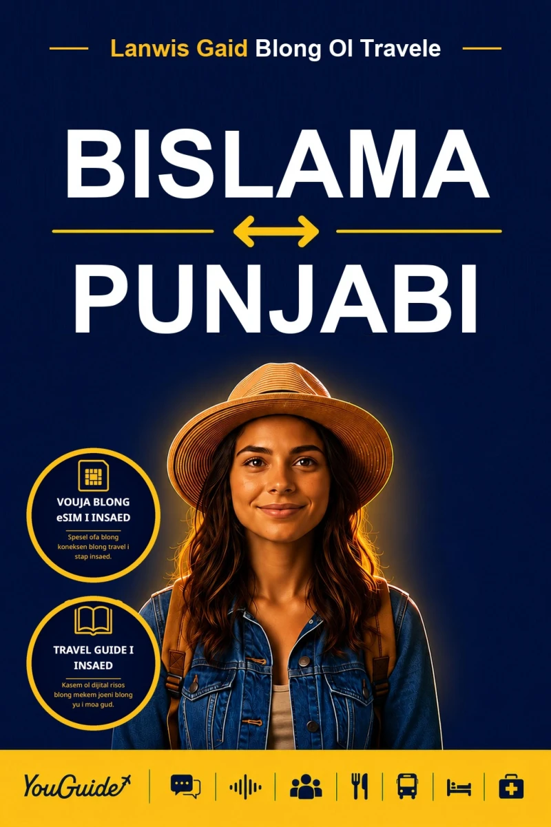 Portada: The Language Guide for Travelers - Bislama to Punjabi