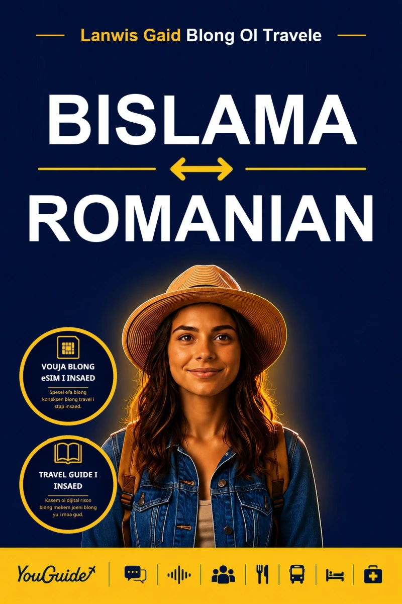 Portada: The Language Guide for Travelers - Bislama to Romanian