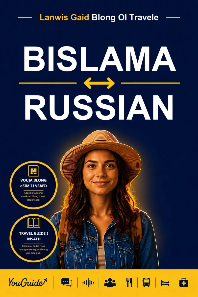 Portada: The Language Guide for Travelers - Bislama to Russian