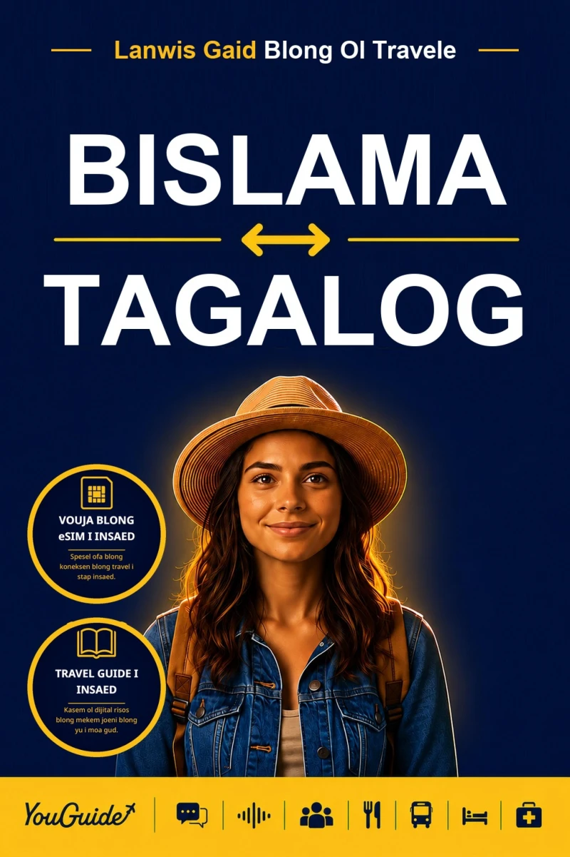 Portada: The Language Guide for Travelers - Bislama to Tagalog