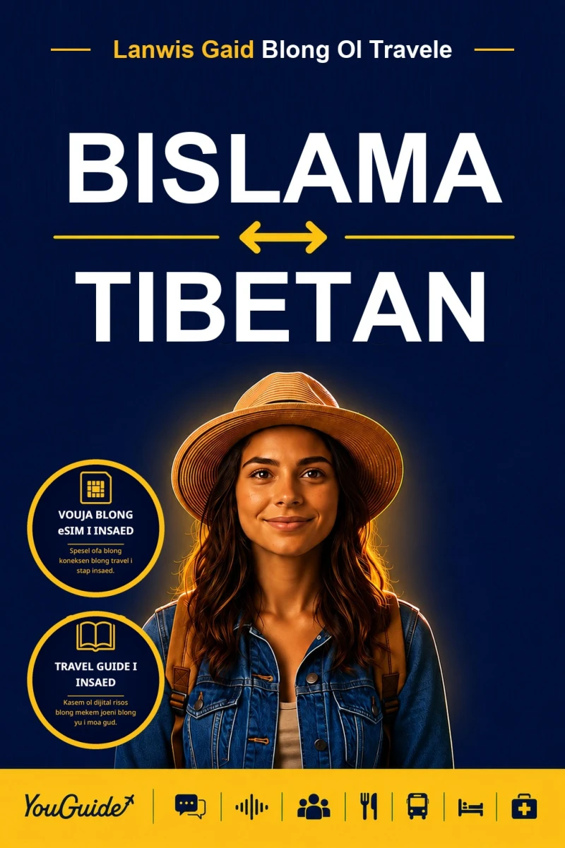 Portada: The Language Guide for Travelers - Bislama to Tibetan