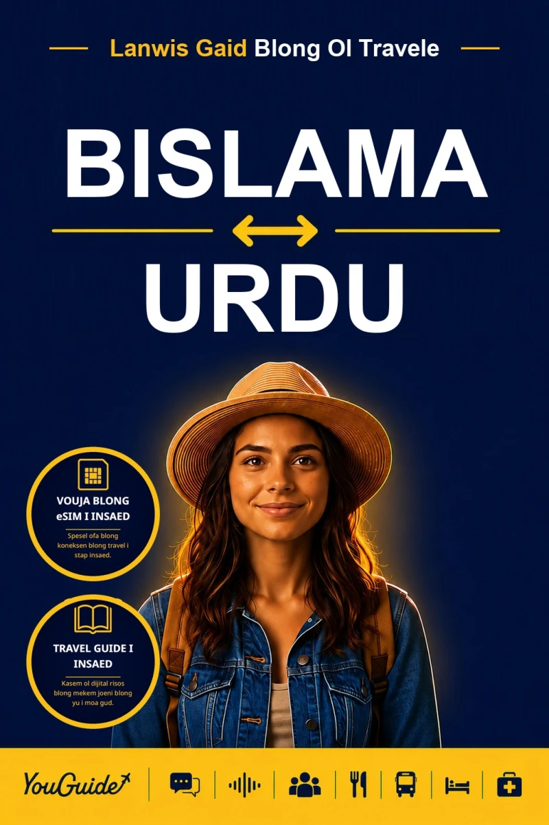 Portada: The Language Guide for Travelers - Bislama to Urdu