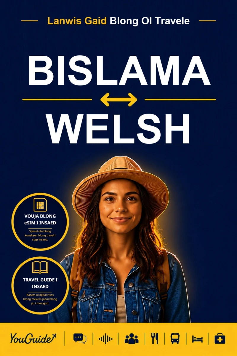 Portada: The Language Guide for Travelers - Bislama to Welsh
