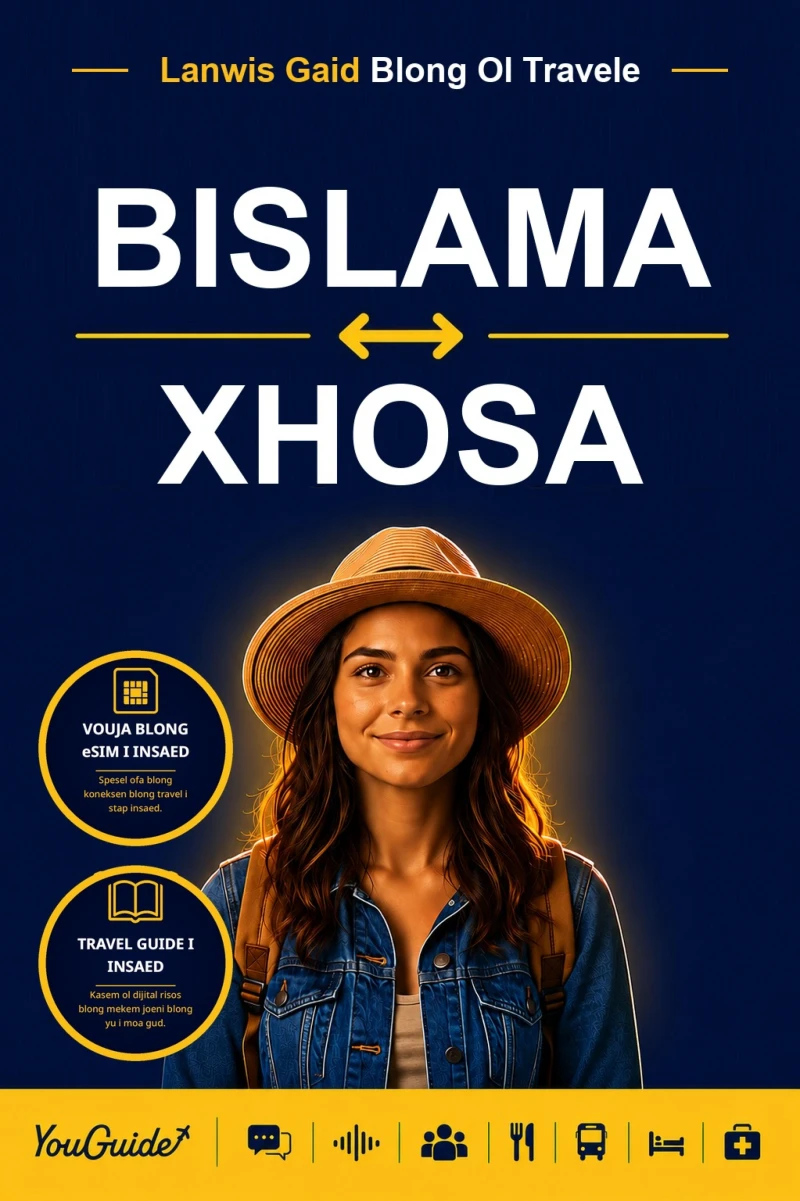 Portada: The Language Guide for Travelers - Bislama to Xhosa