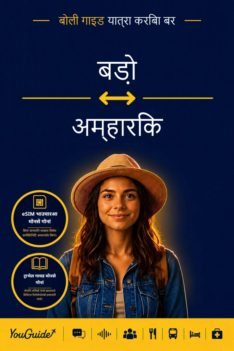 Portada: The Language Guide for Travelers - Bodo to Amharic