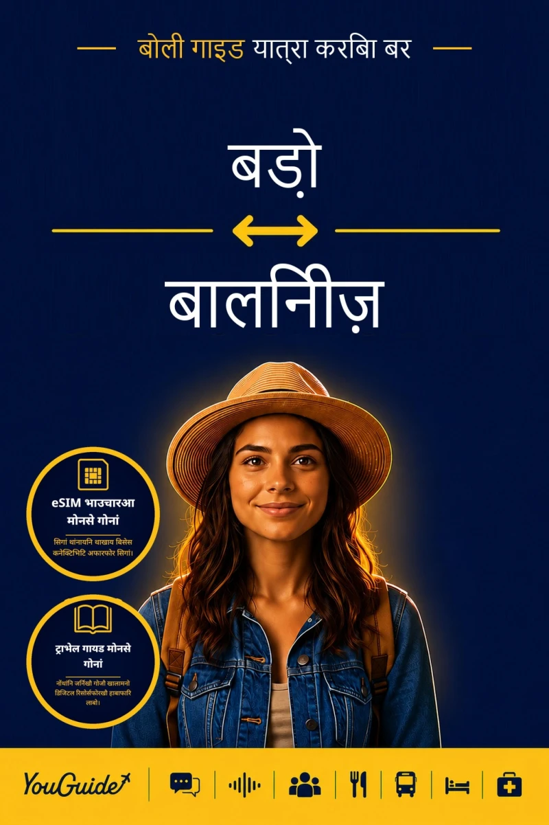 Portada: The Language Guide for Travelers - Bodo to Balinese