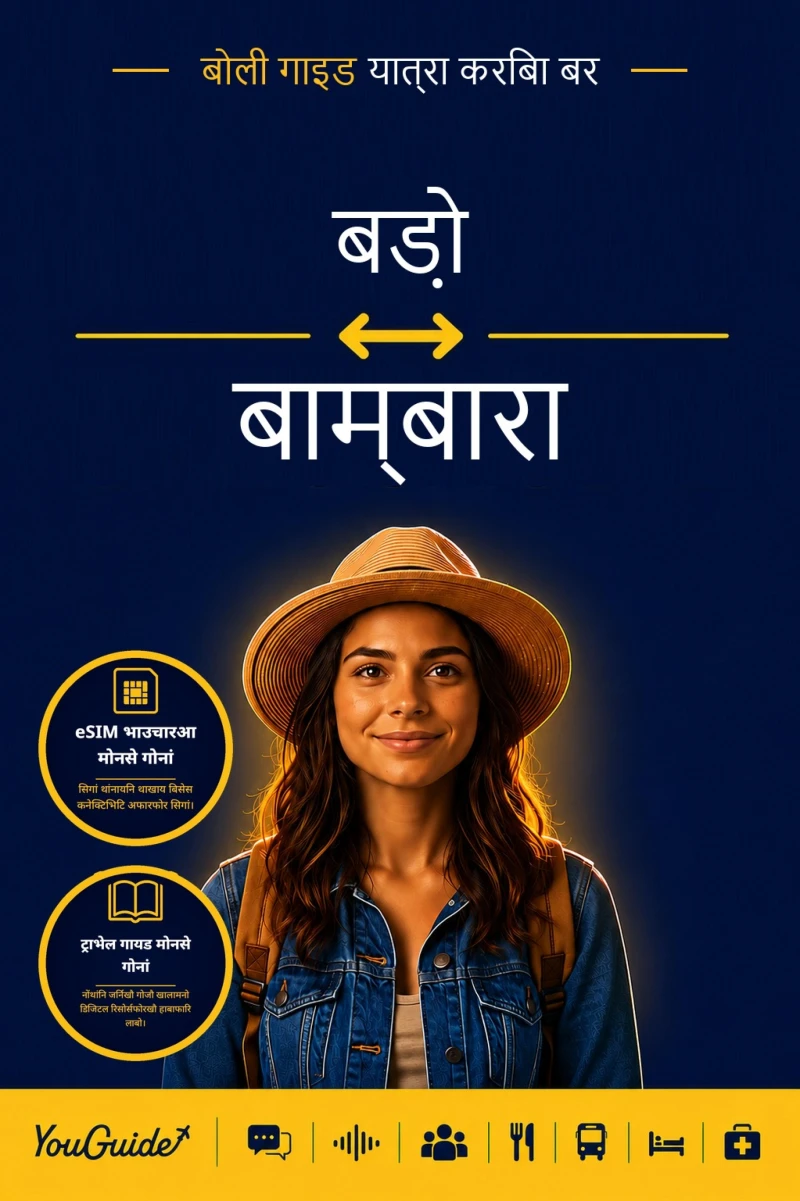 Portada: The Language Guide for Travelers - Bodo to Bambara
