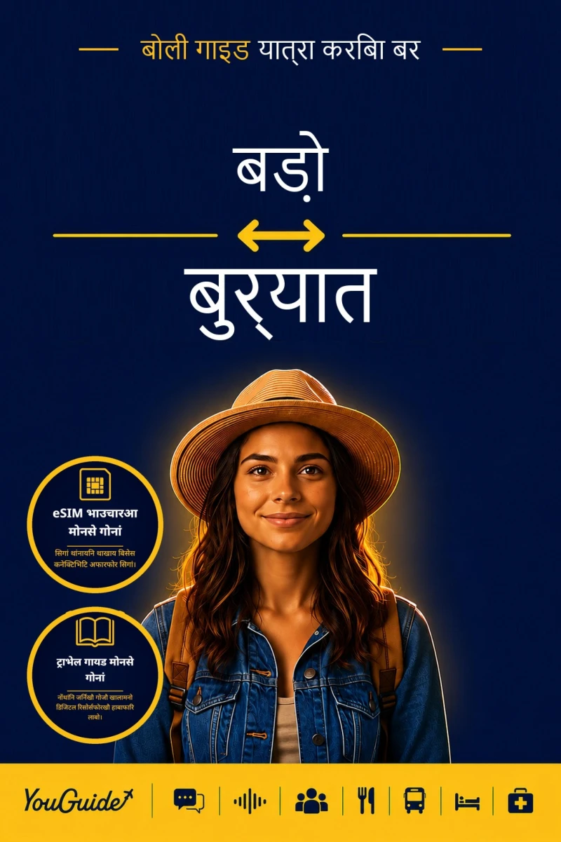 Portada: The Language Guide for Travelers - Bodo to Buryat