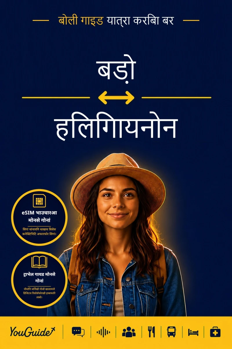 Portada: The Language Guide for Travelers - Bodo to Hiligaynon