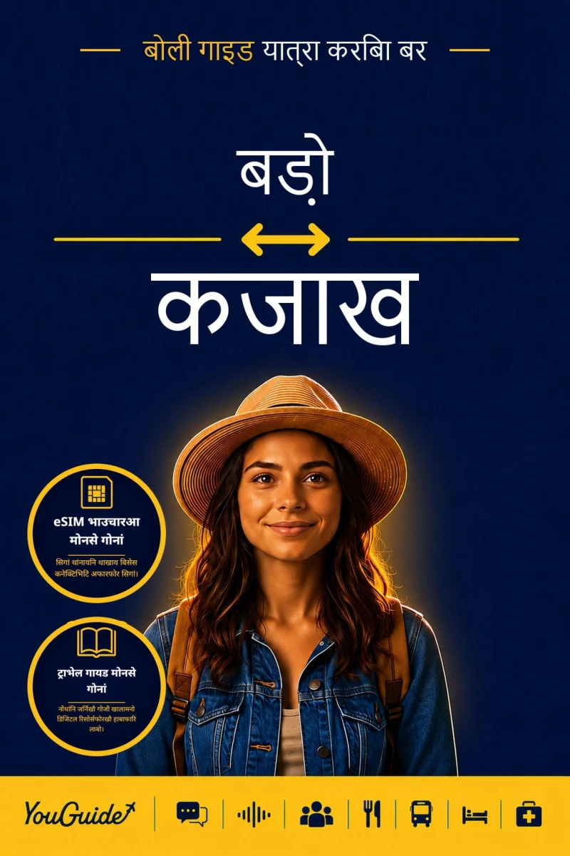 Portada: The Language Guide for Travelers - Bodo to Kazakh