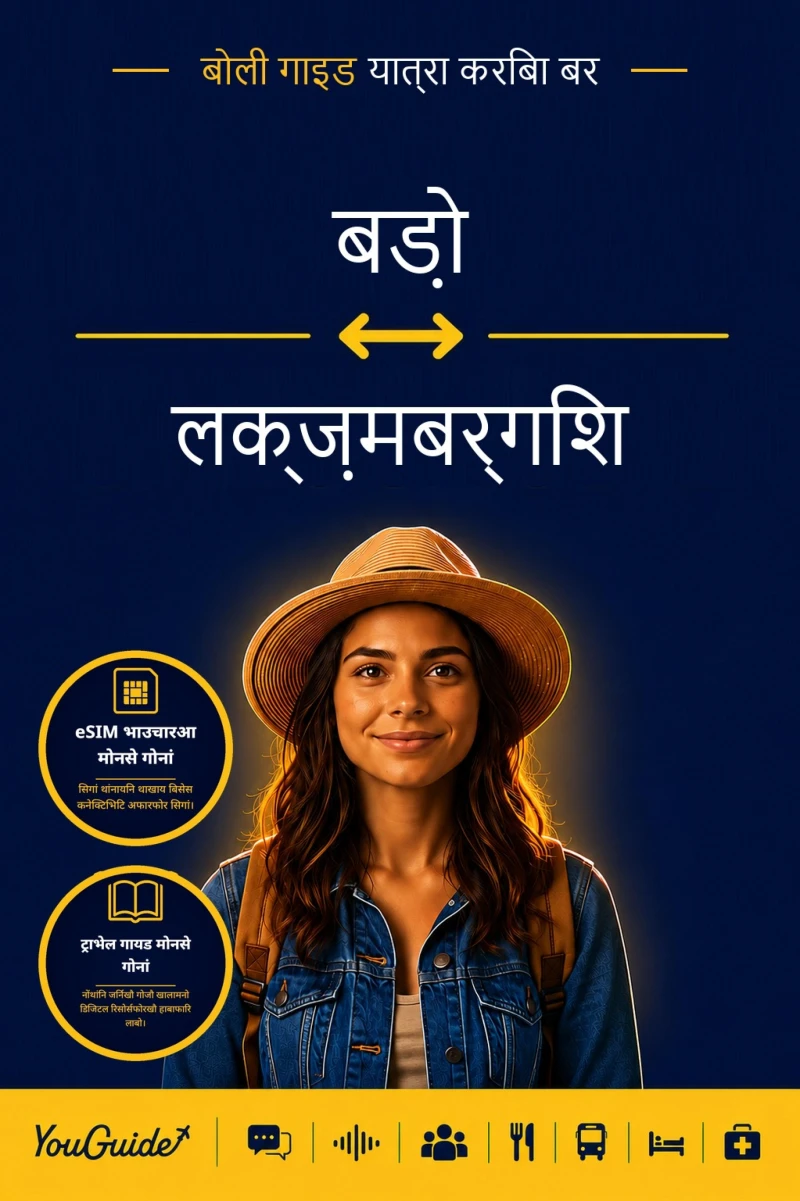 Portada: The Language Guide for Travelers - Bodo to Luxembourgish