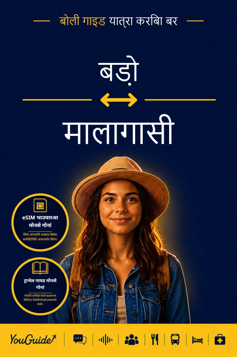 Portada: The Language Guide for Travelers - Bodo to Malagasy