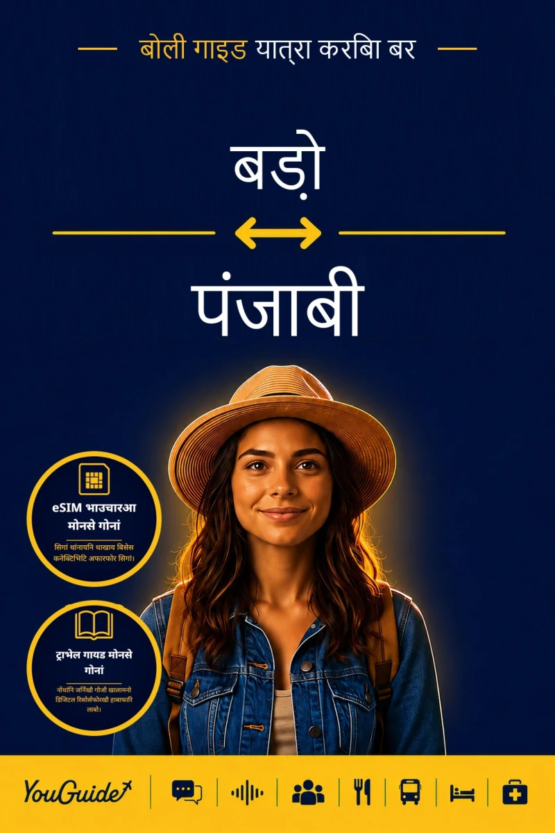 Portada: The Language Guide for Travelers - Bodo to Punjabi