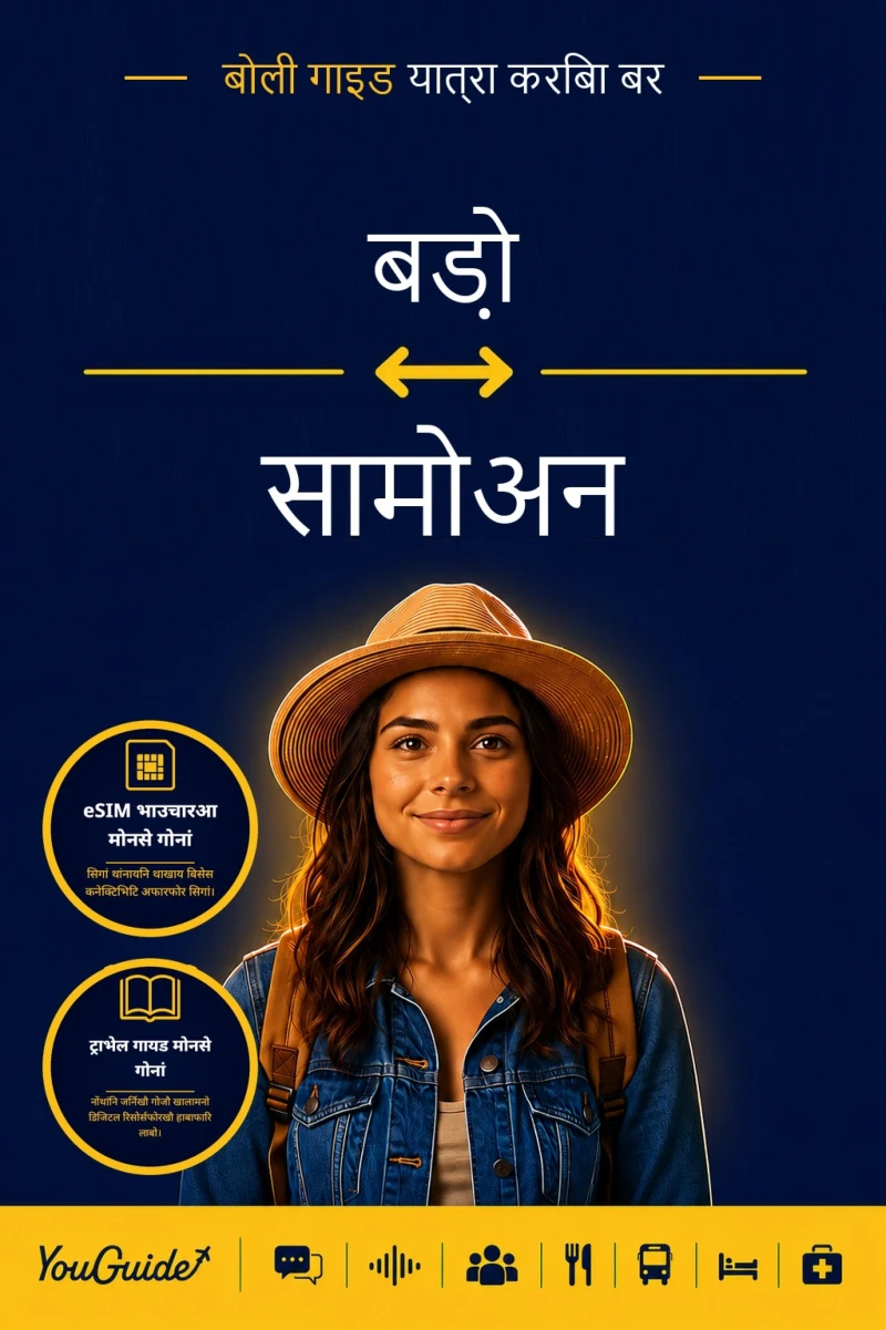 Portada: The Language Guide for Travelers - Bodo to Samoan