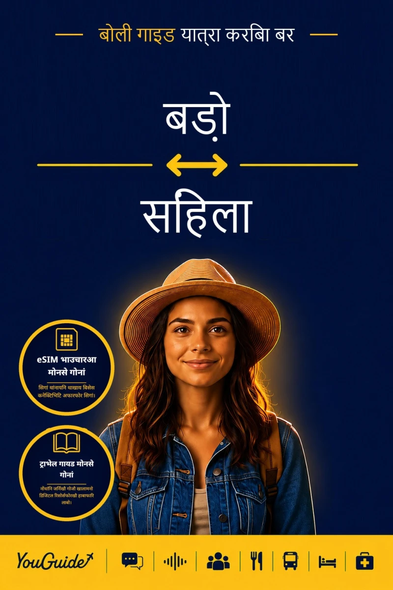 Portada: The Language Guide for Travelers - Bodo to Sinhala