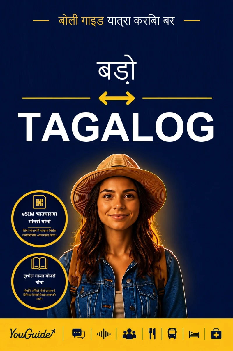 Portada: The Language Guide for Travelers - Bodo to Tagalog