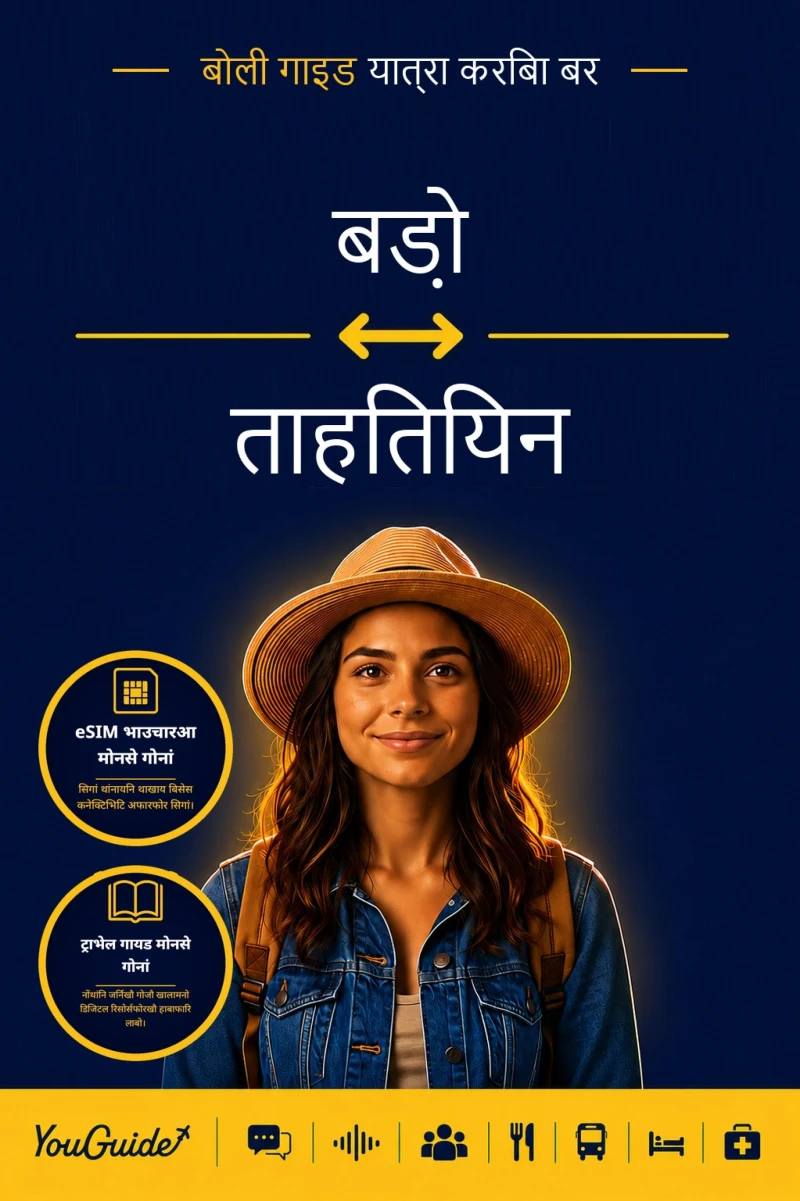 Portada: The Language Guide for Travelers - Bodo to Tahitian