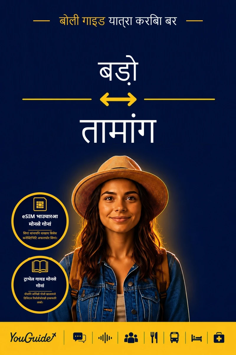 Portada: The Language Guide for Travelers - Bodo to Tamang