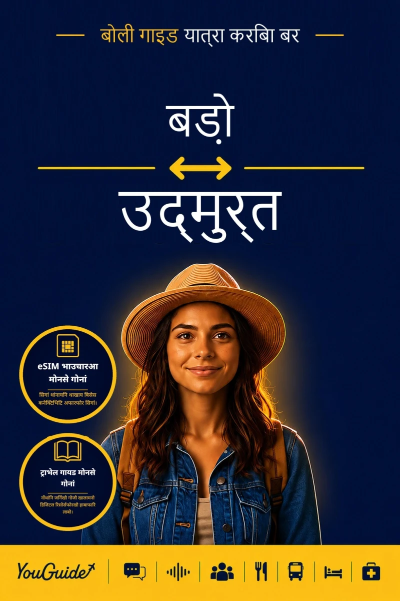 Portada: The Language Guide for Travelers - Bodo to Udmurt