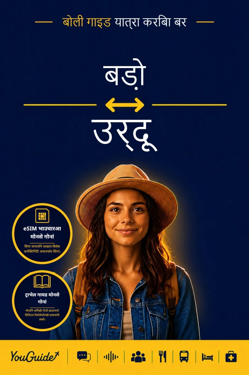 Portada: The Language Guide for Travelers - Bodo to Urdu