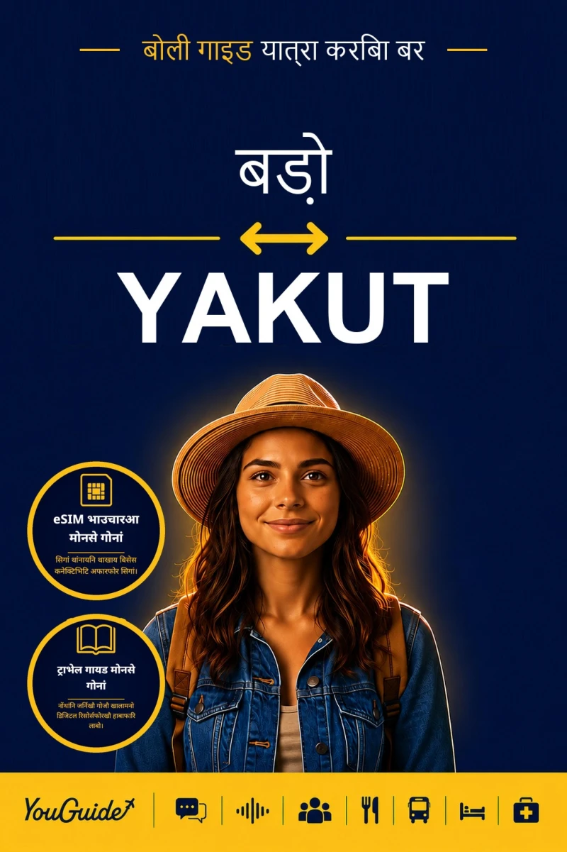 Portada: The Language Guide for Travelers - Bodo to Yakut