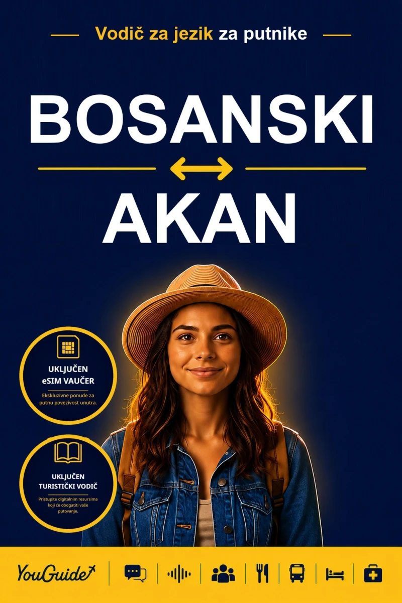 Portada: The Language Guide for Travelers - Bosnian to Akan