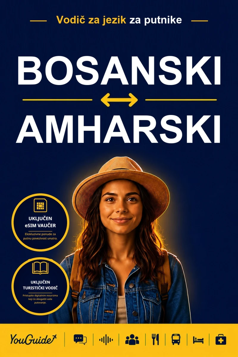 Portada: The Language Guide for Travelers - Bosnian to Amharic