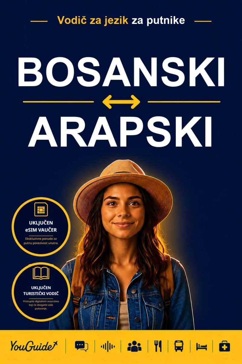 Portada: The Language Guide for Travelers - Bosnian to Arabic