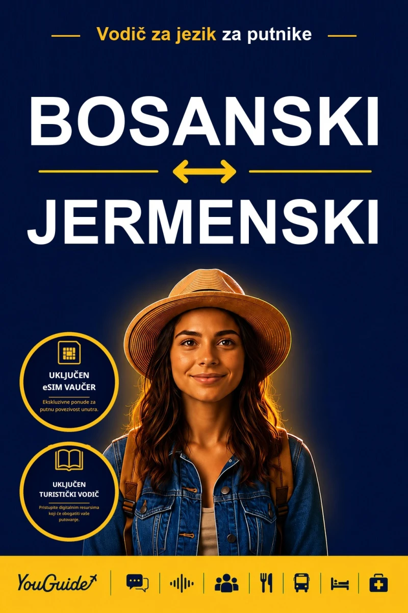 Portada: The Language Guide for Travelers - Bosnian to Armenian