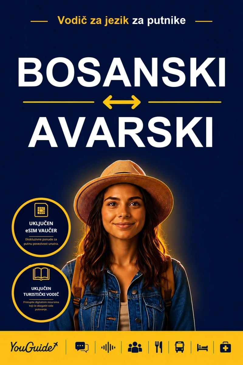 Portada: The Language Guide for Travelers - Bosnian to Avar