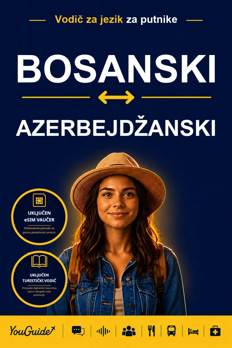 Portada: The Language Guide for Travelers - Bosnian to Azerbaijani