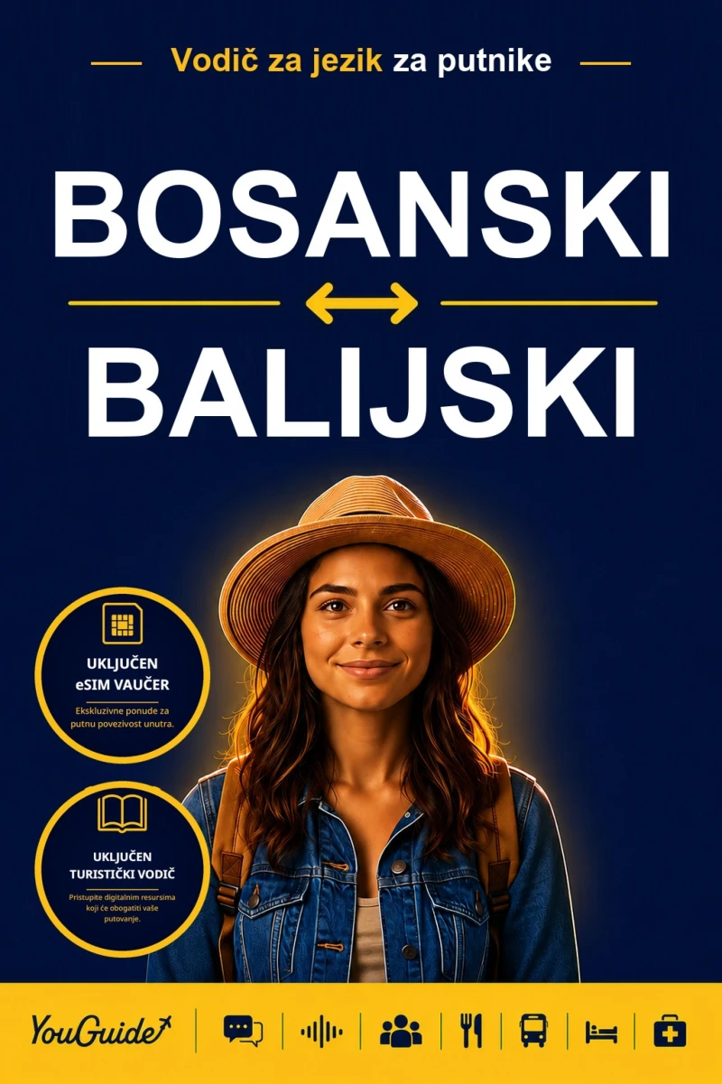 Portada: The Language Guide for Travelers - Bosnian to Balinese