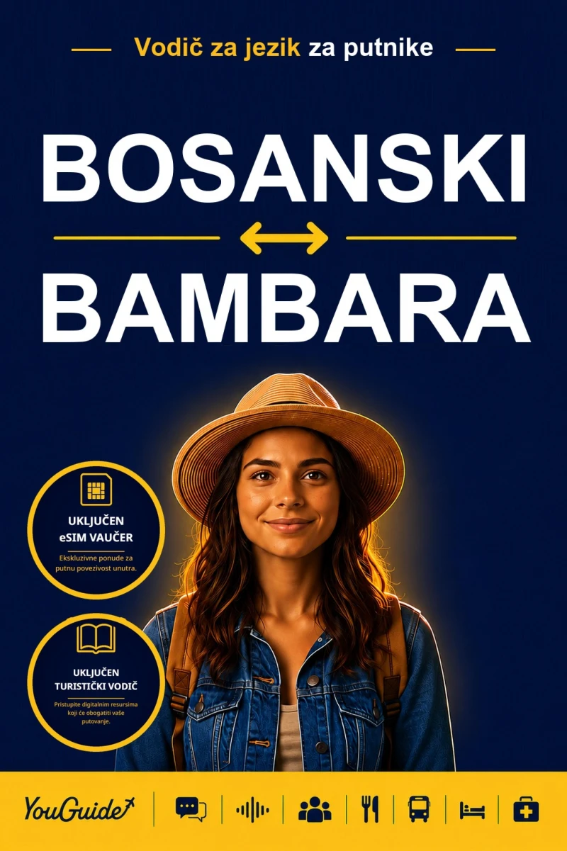 Portada: The Language Guide for Travelers - Bosnian to Bambara