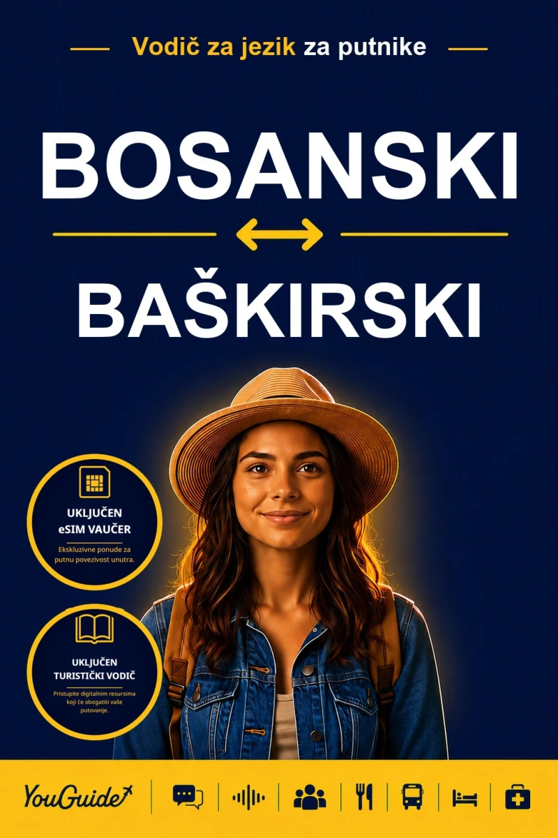 Portada: The Language Guide for Travelers - Bosnian to Bashkir