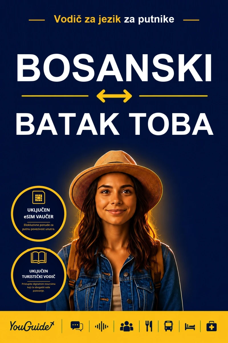 Portada: The Language Guide for Travelers - Bosnian to Batak Toba