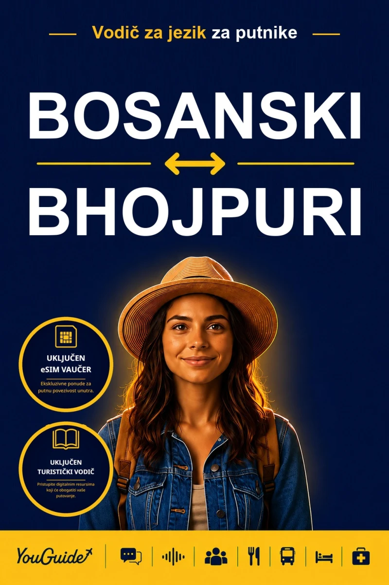 Portada: The Language Guide for Travelers - Bosnian to Bhojpuri