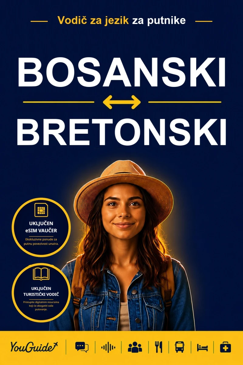 Portada: The Language Guide for Travelers - Bosnian to Breton