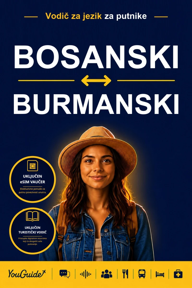 Portada: The Language Guide for Travelers - Bosnian to Burmese