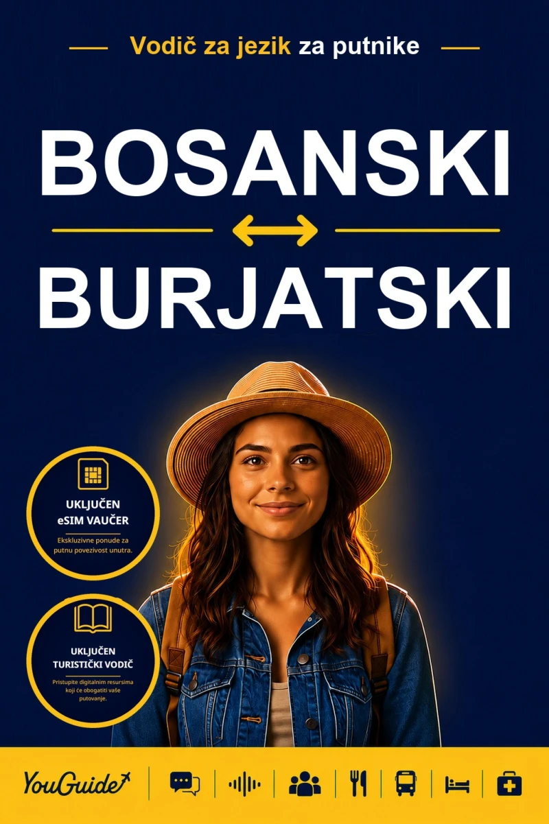 Portada: The Language Guide for Travelers - Bosnian to Buryat