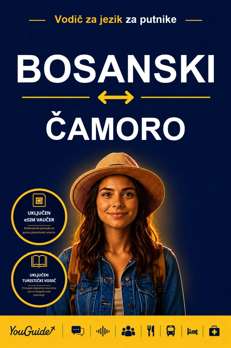 Portada: The Language Guide for Travelers - Bosnian to Chamorro