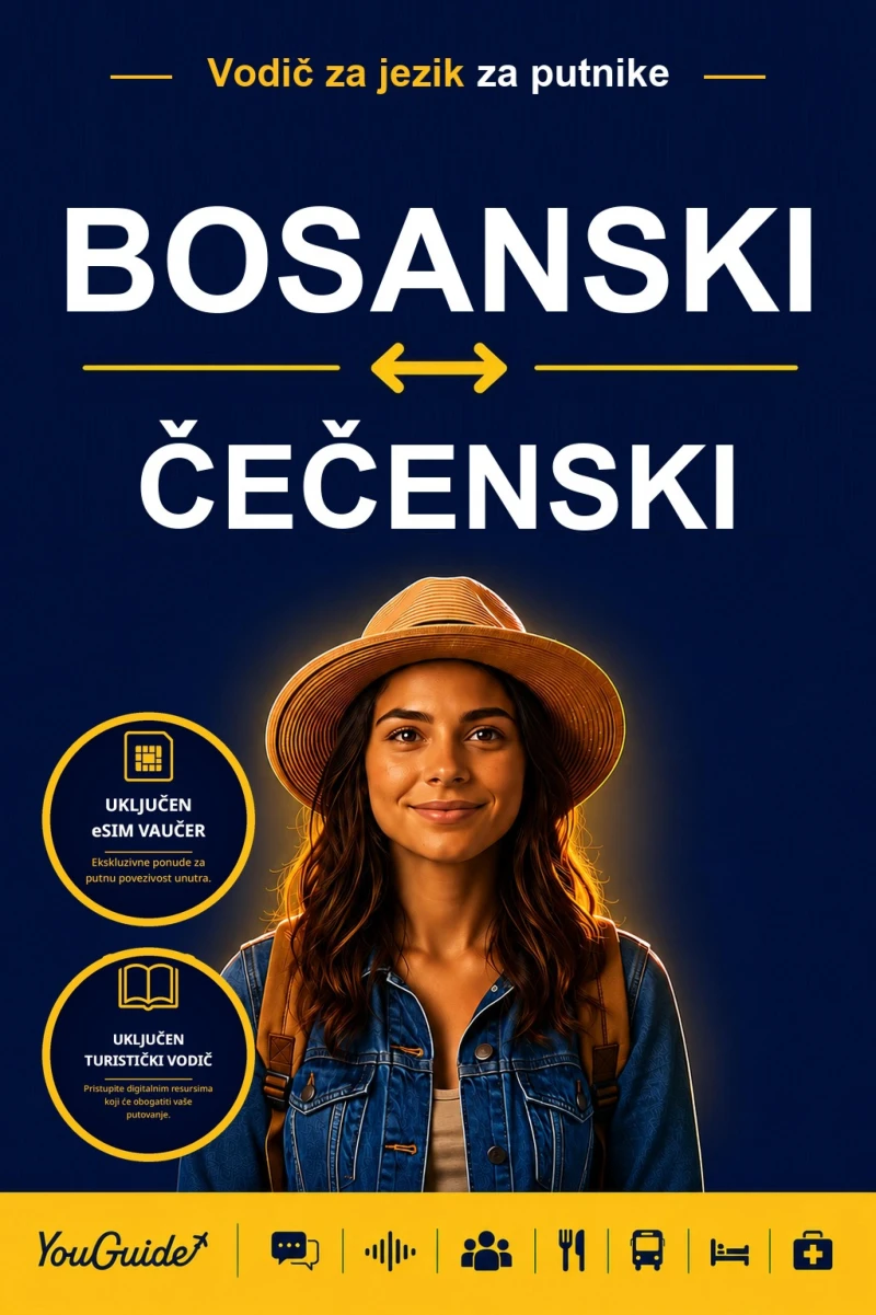 Portada: The Language Guide for Travelers - Bosnian to Chechen