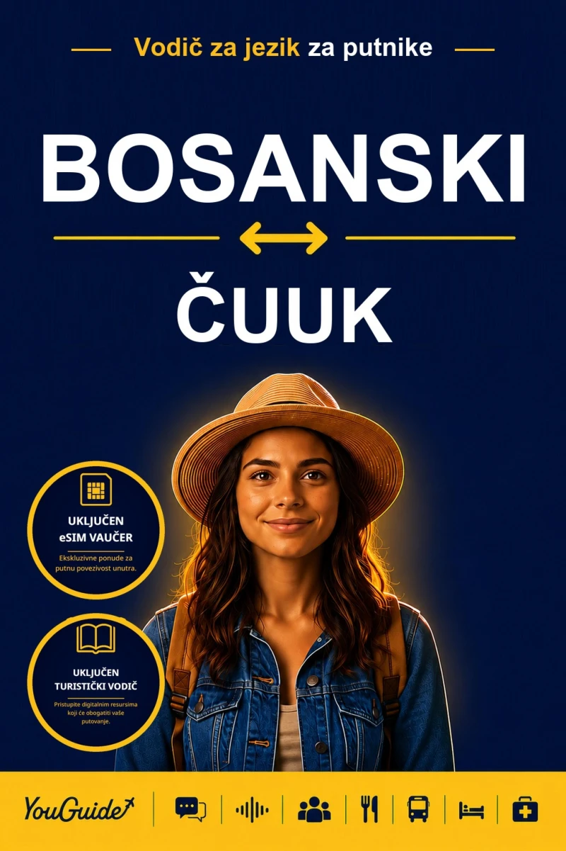 Portada: The Language Guide for Travelers - Bosnian to Chuukese